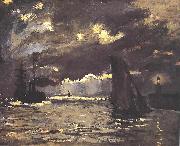 Claude Monet A Seascape oil painting